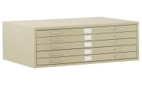 Sandusky 2838 In H X 4075 In W X 284 In D 5 Drawer Putty Flat throughout dimensions 1000 X 1000