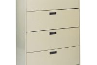 Sandusky 400 Series 526 In H X 30 In W X 18 In D Putty 4 Drawer in size 1000 X 1000