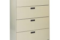 Sandusky 400 Series 526 In H X 30 In W X 18 In D Putty 4 Drawer intended for sizing 1000 X 1000