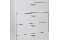 Sandusky Lee 800 Series 42 5 Drawer Full Pull Lateral File Dove for size 1600 X 1600