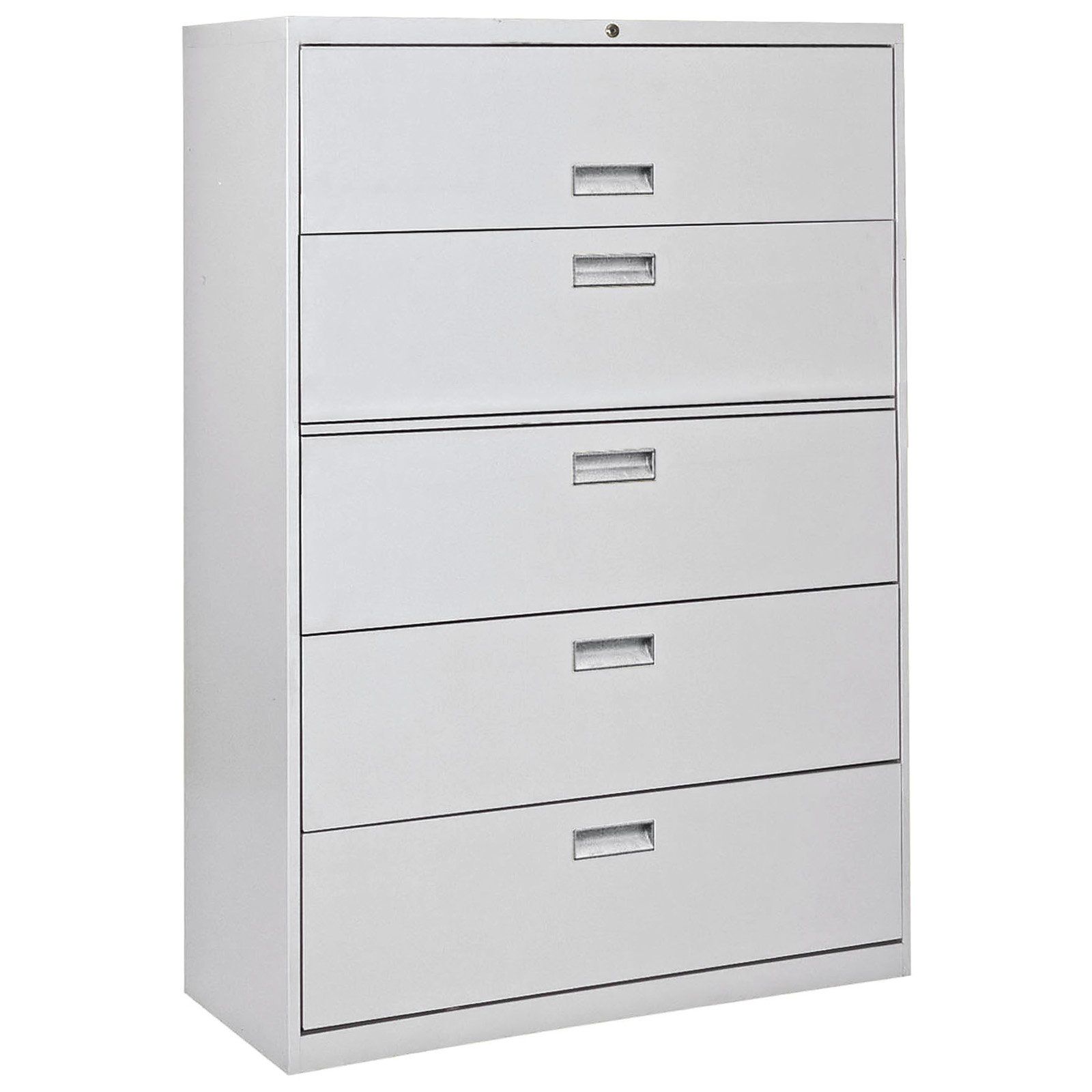 Sandusky Lee 800 Series 42 5 Drawer Full Pull Lateral File Dove for size 1600 X 1600