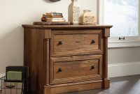 Sauder Palladia Collection Vintage Oak 2 Drawer Lateral File Cabinet pertaining to sizing 1000 X 1000