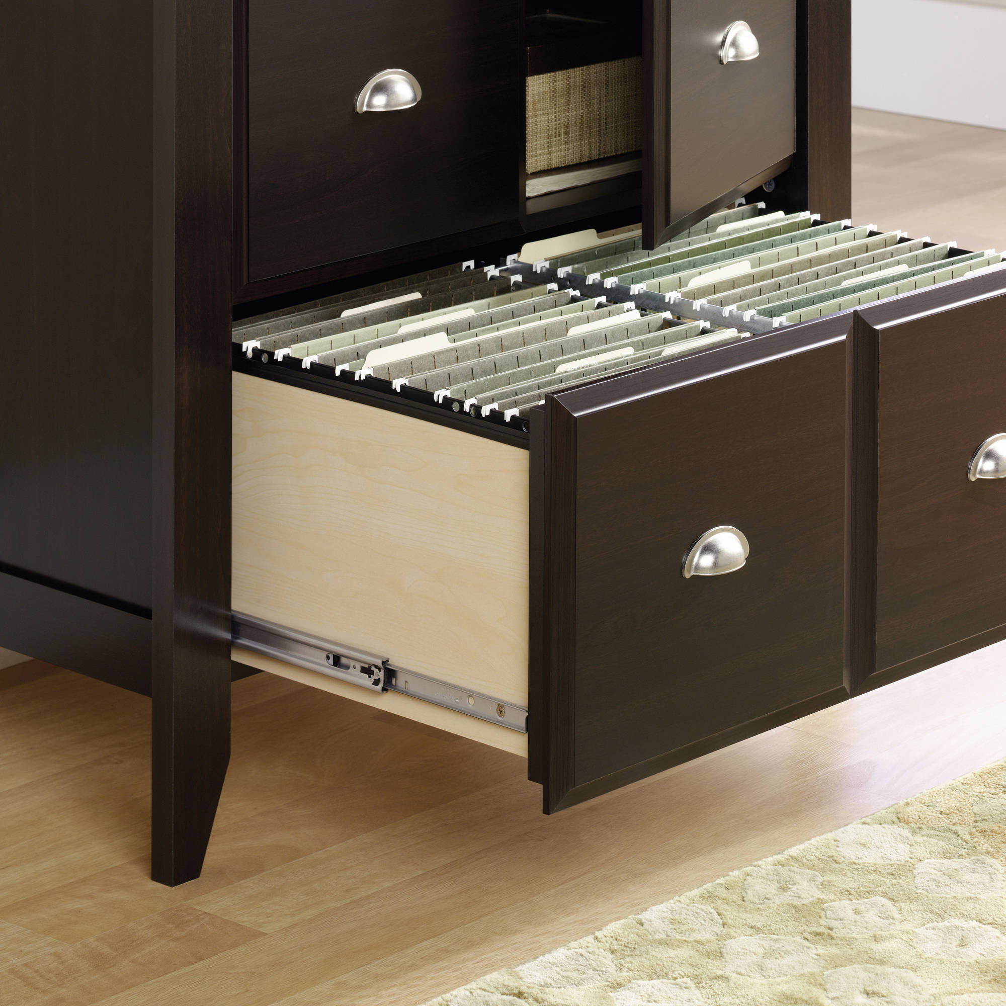 Sauder Shoal Creek 2 Drawer Lateral File Jamocha Wood Finish in sizing 2000 X 2000