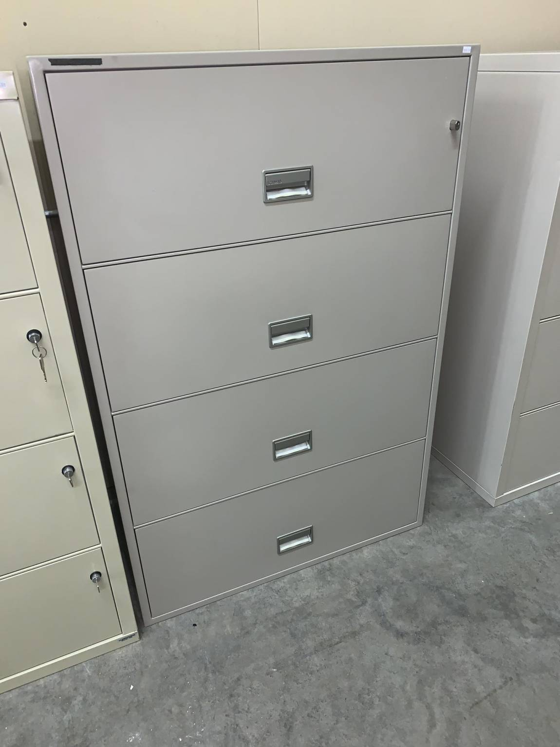 Schwab Fireproof 4 Drawer Lateral Filing Cabinet 36 Inch Wide within sizing 1150 X 1533