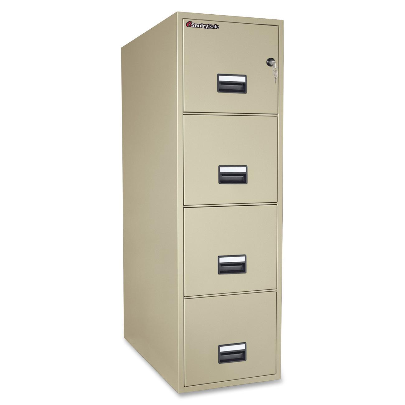 Sentry Safe Vertical Fire File Cabinet Sen4t3131p with regard to dimensions 1300 X 1300