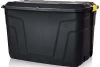 Set Of 8 190 Litre Premium Quality Storage Box With Wheels Home in size 1000 X 1000