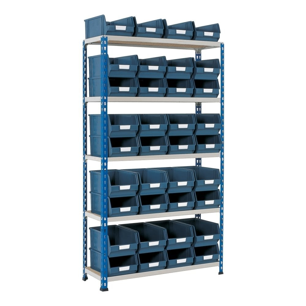 Shelving With Small Parts Storage Bins Parrs inside size 1000 X 1000