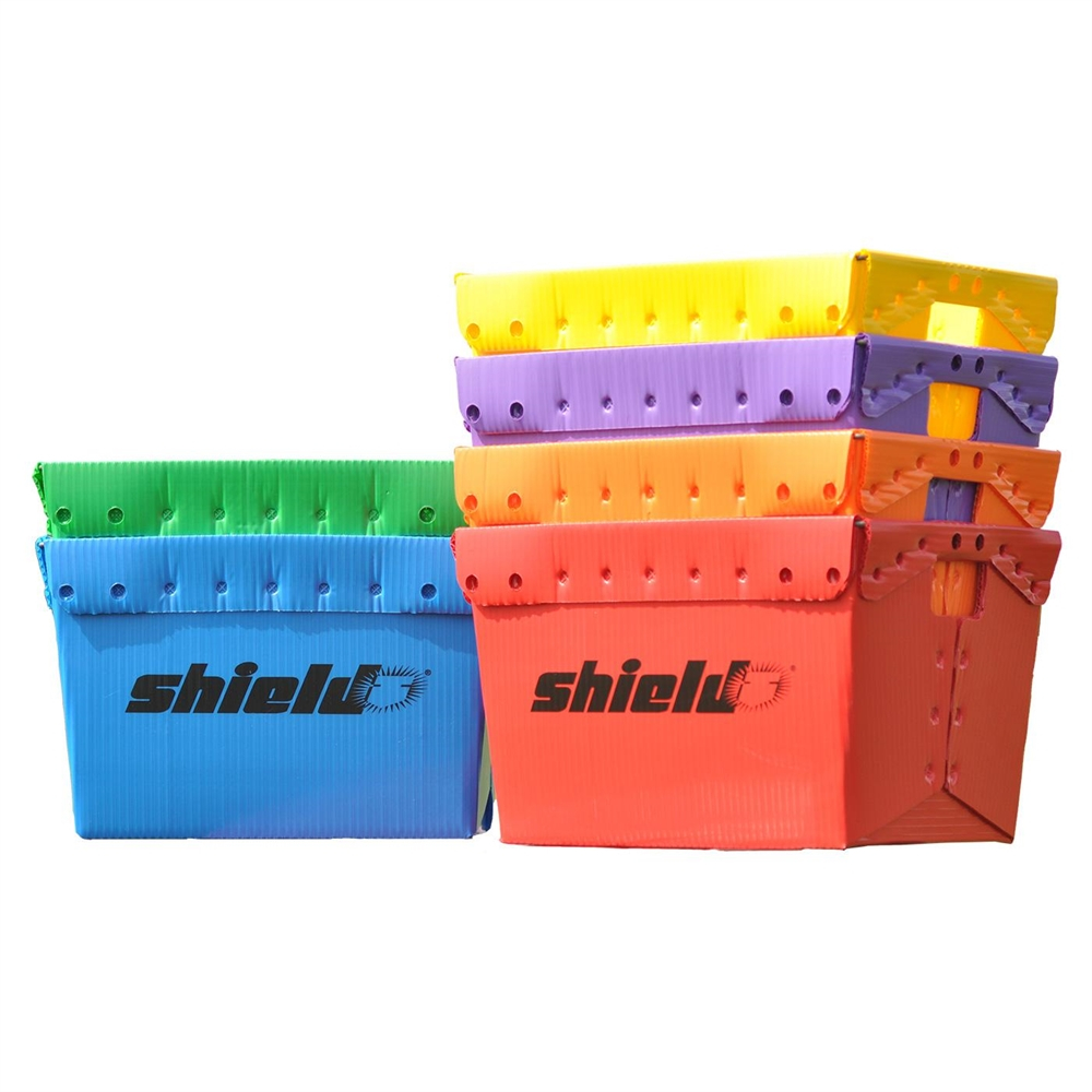 Shield Storage Bins 6 Color Rainbow Set Flaghouse for sizing 1000 X 1000