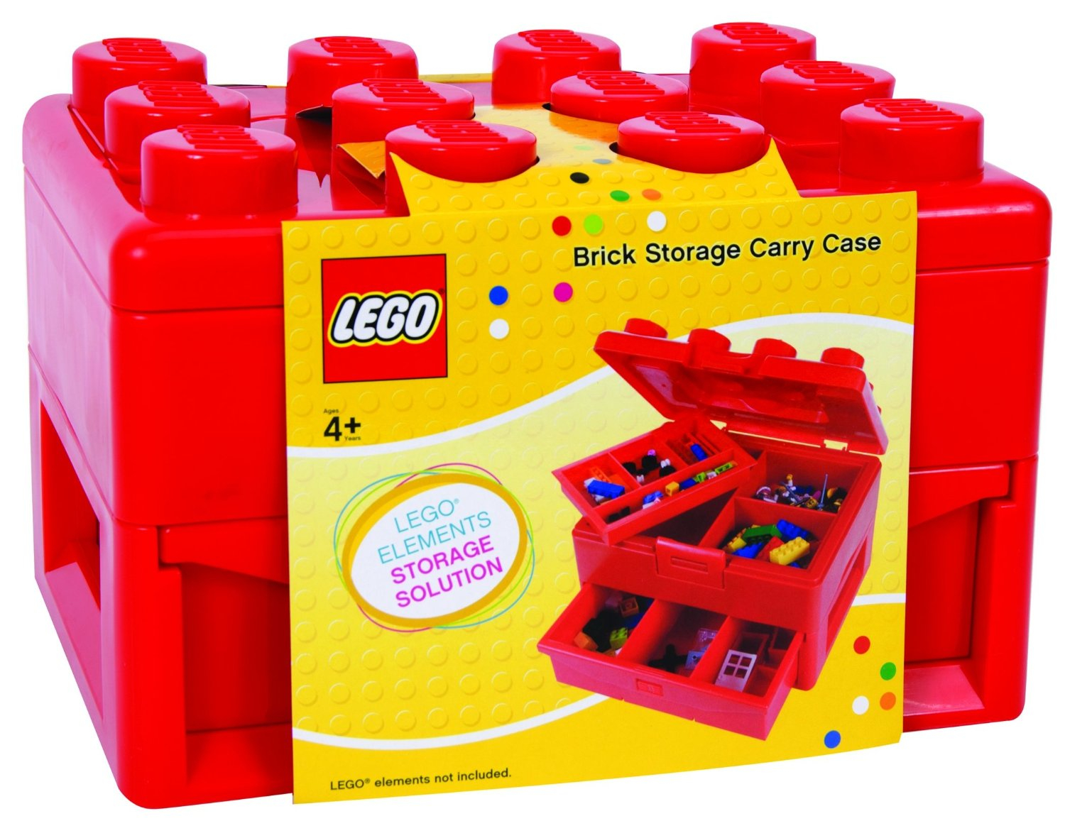 Shopping For Lego Minifigures Storage Case Large Red throughout proportions 1500 X 1181