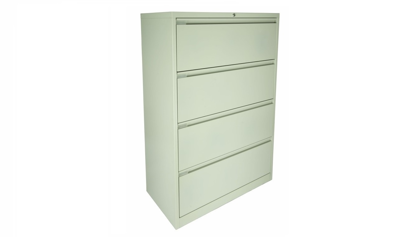 Side Filing Cabinet 3 And 4 Drawer Metal Filing And Storage within size 1300 X 761