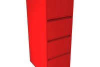 Silverline Executive 3 Drawer Filing Cabinet Red Filing Cabinets Uk with regard to dimensions 1000 X 1000