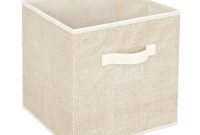 Simplify 12 In X 12 In Faux Jute Storage Box Cube Bin 25432 Fej throughout sizing 1000 X 1000