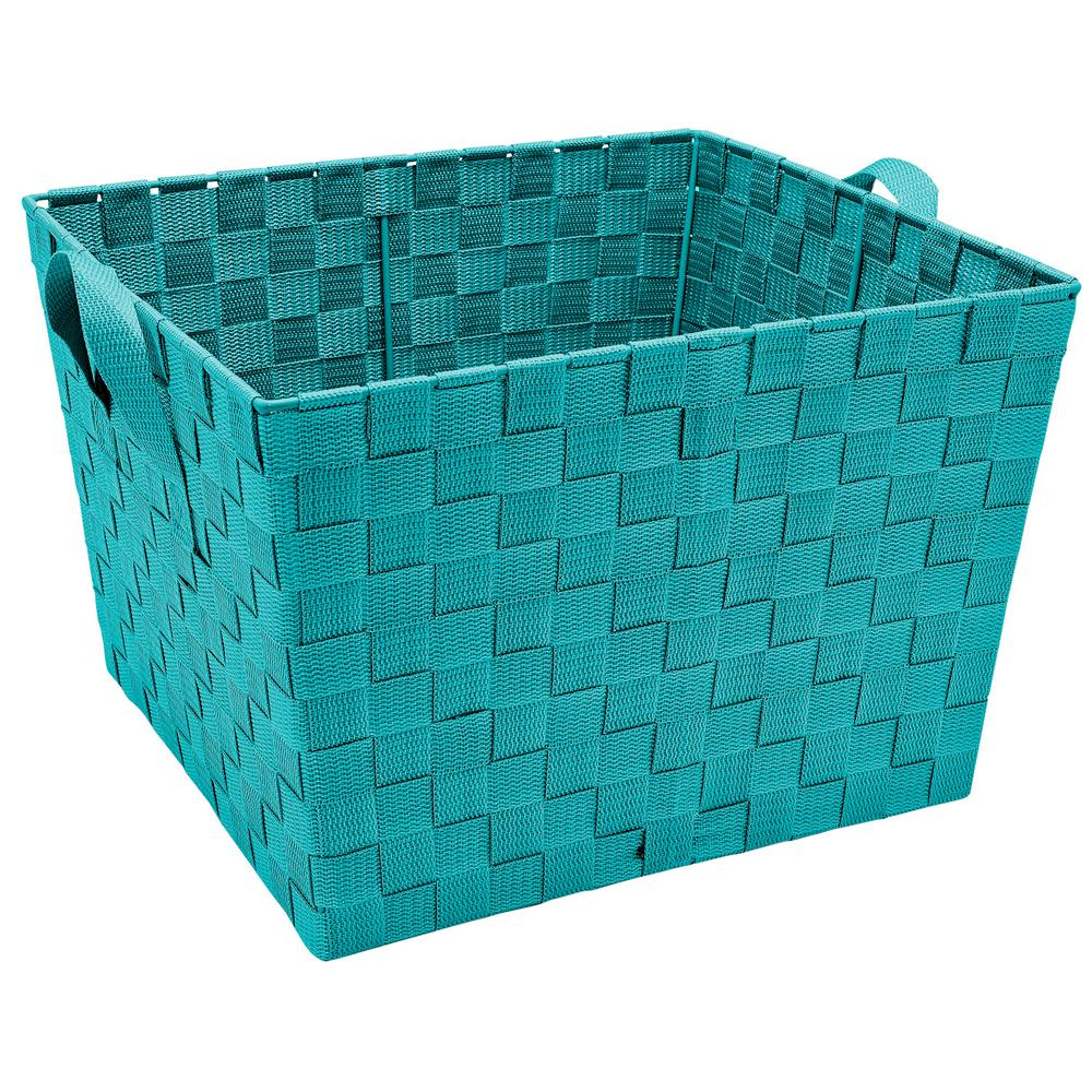 Simplify 13 In X 15 In X 10 In Large Woven Storage Bin In intended for dimensions 1000 X 1000