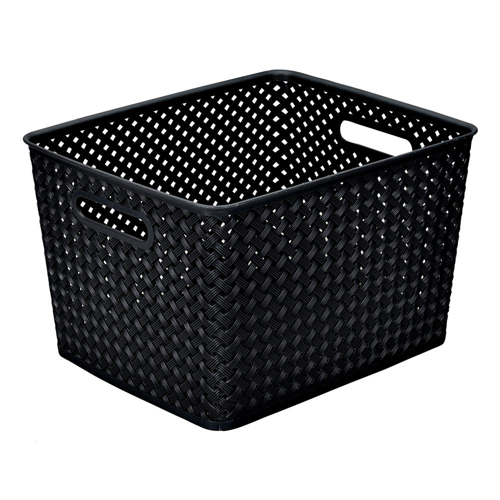 Simplify 1375 In X 1150 In X 875 In Large Resin Wicker Storage within dimensions 1000 X 1000