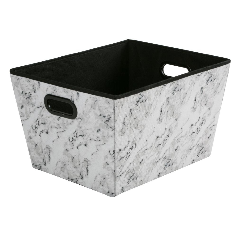 Simplify 17 In X 14 In X 10 In Grommet Storage Large Bin In in proportions 1000 X 1000