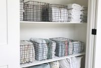 Simply Done The Most Beautiful Linen Closet Home Improvement with regard to size 768 X 1024