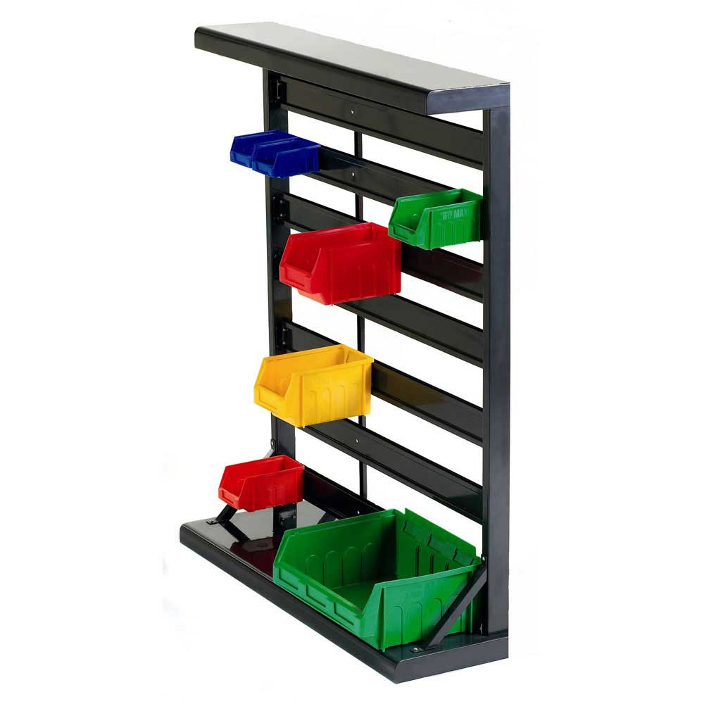 Single Sided Freestanding Plastic Bin Container Rack Gilr1z Ese Direct in sizing 1000 X 1000