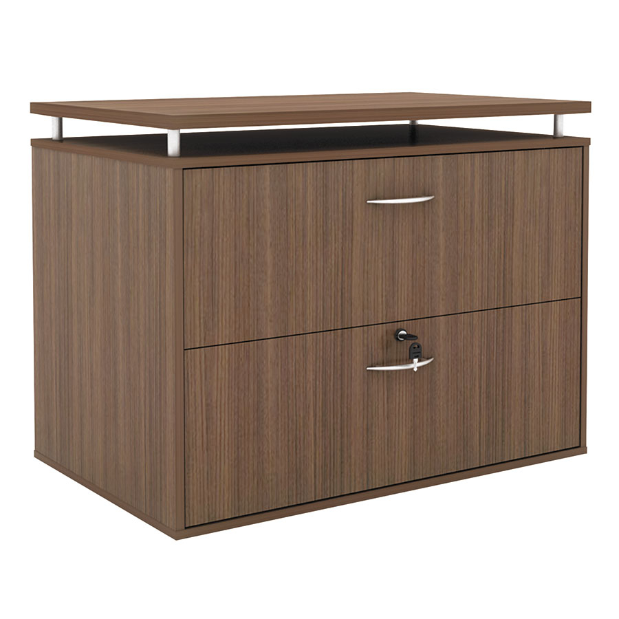 Skye Modern Walnut Lateral File Cabinet Eurway within sizing 900 X 900