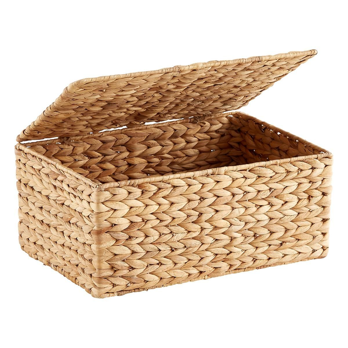 Small Water Hyacinth Storage Box With Hinged Lid In 2019 Family throughout proportions 1200 X 1200