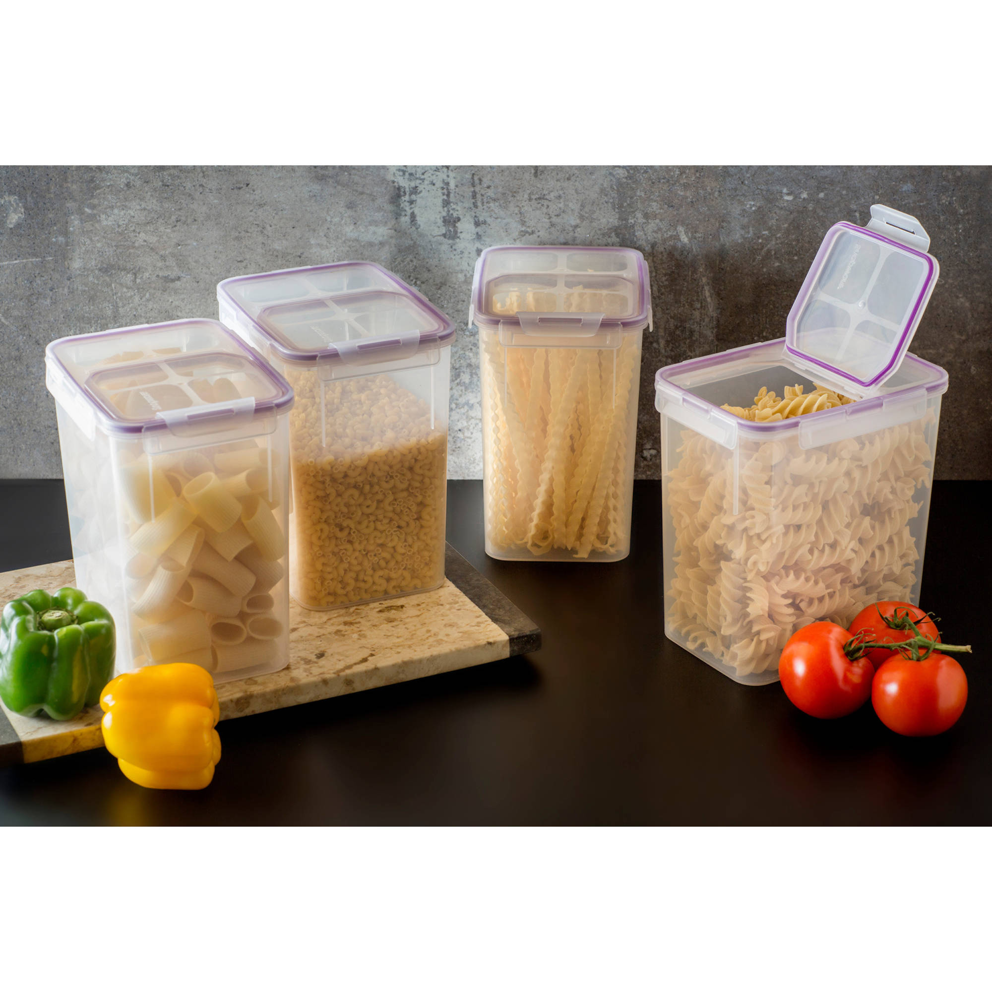 Snapware Airtight Plastic 23 Cup Fliptop Food Storage Container 4 inside measurements 2000 X 2000