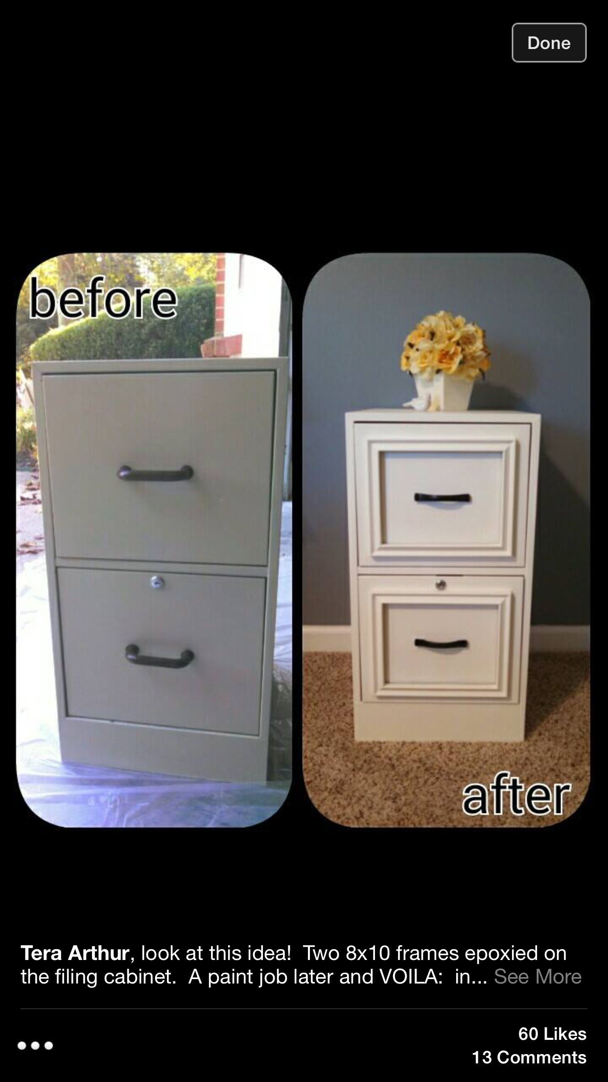 So Doing This Great Ideas In 2019 Filing Cabinet Diy Furniture intended for dimensions 1242 X 2208