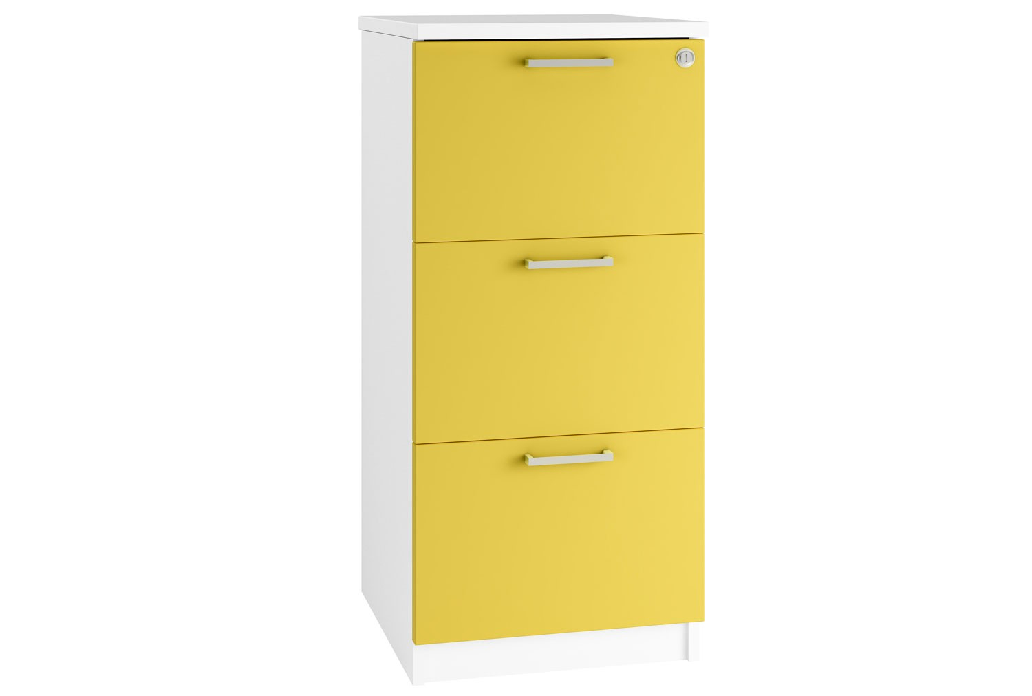 Solero 3 Drawer Filing Cabinet Yellow Furniture At Work in measurements 1500 X 1011