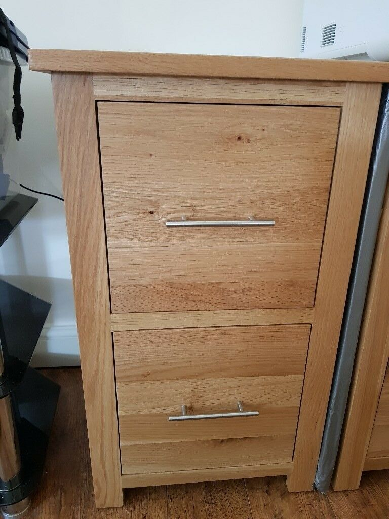 Solid Oak Filing Cabinet 2 Drawers In Caerphilly Gumtree with regard to proportions 768 X 1024