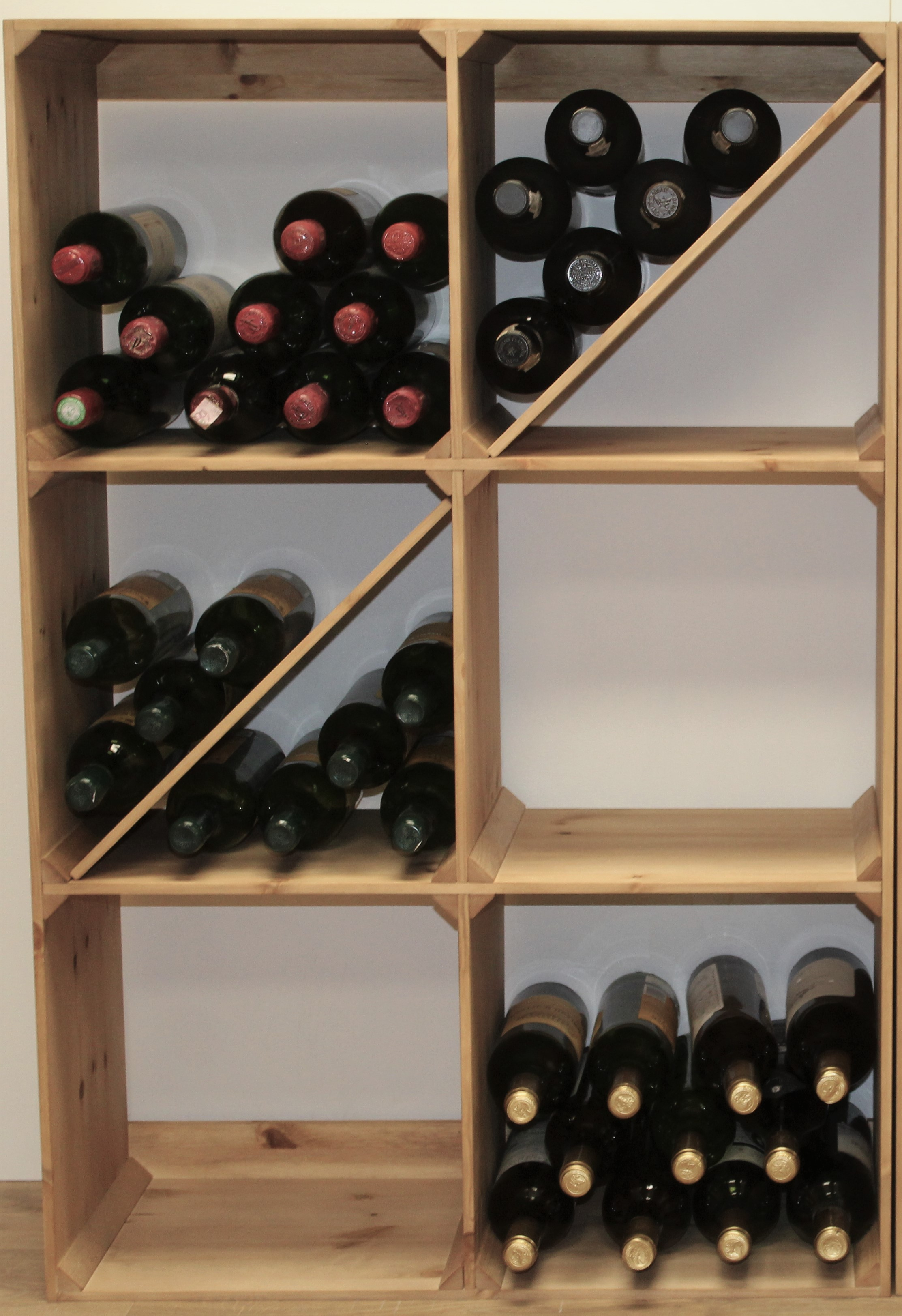 Solid Pine Smart Wine Bins Wineracks with regard to size 2225 X 3245