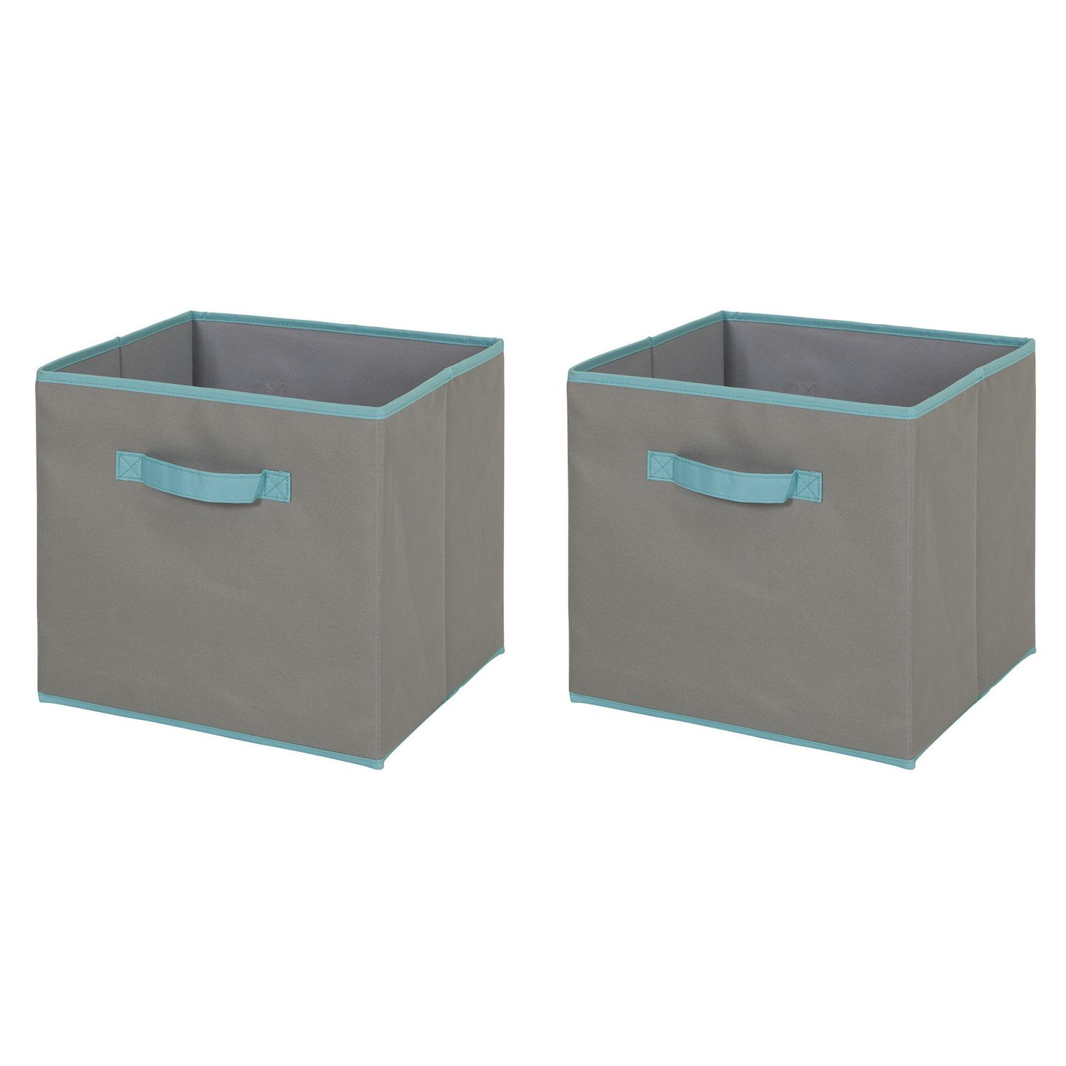 South Shore Fabric Storage Bin 2 Pack Large Size Walmart Canada in dimensions 1500 X 1500