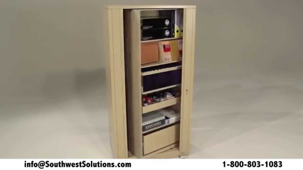 Spinning Rotary File Cabinets Revolving Two Sided Media Storage regarding measurements 1280 X 720