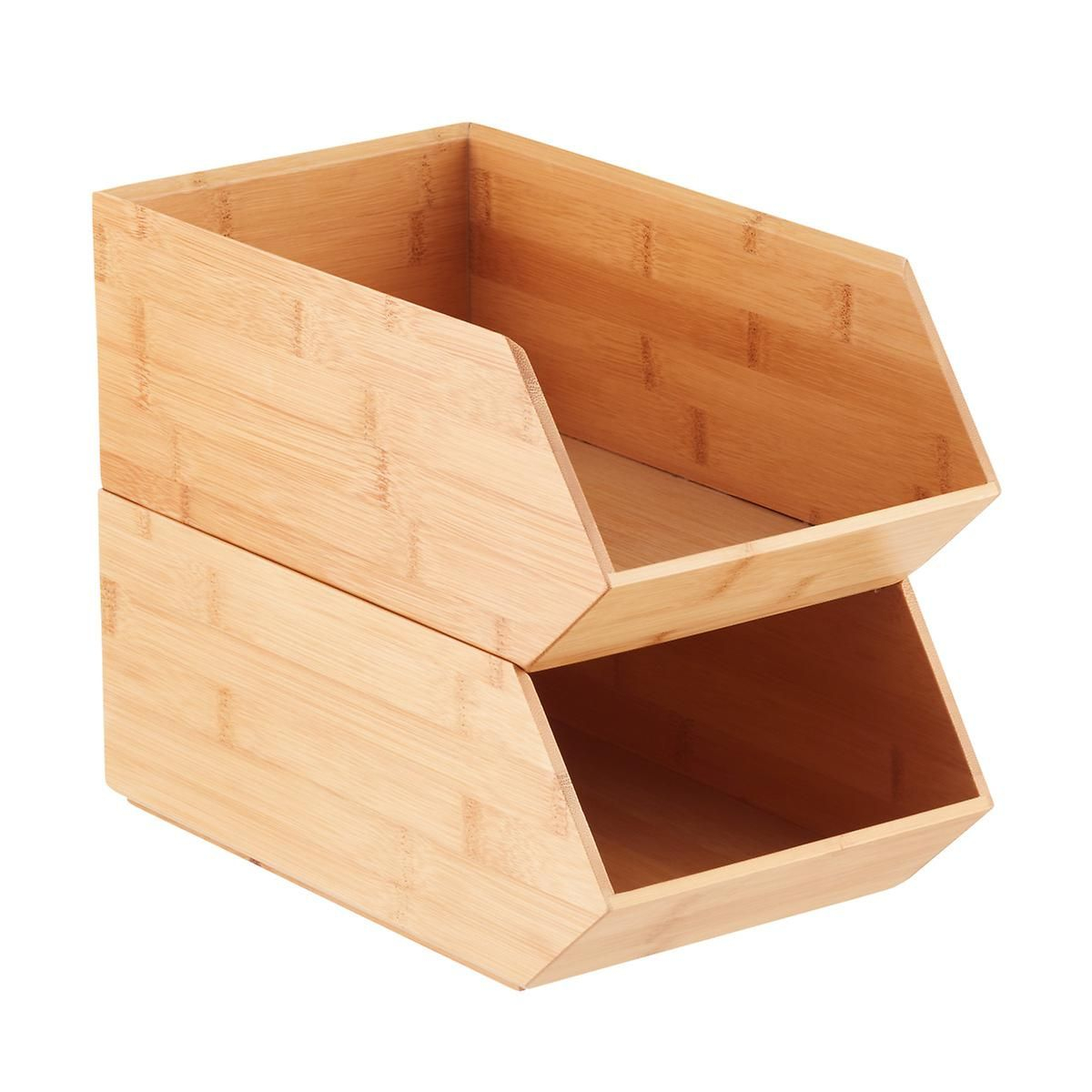 Stackable Bamboo Storage Bins Nursery Planning Storage Bins in measurements 1200 X 1200