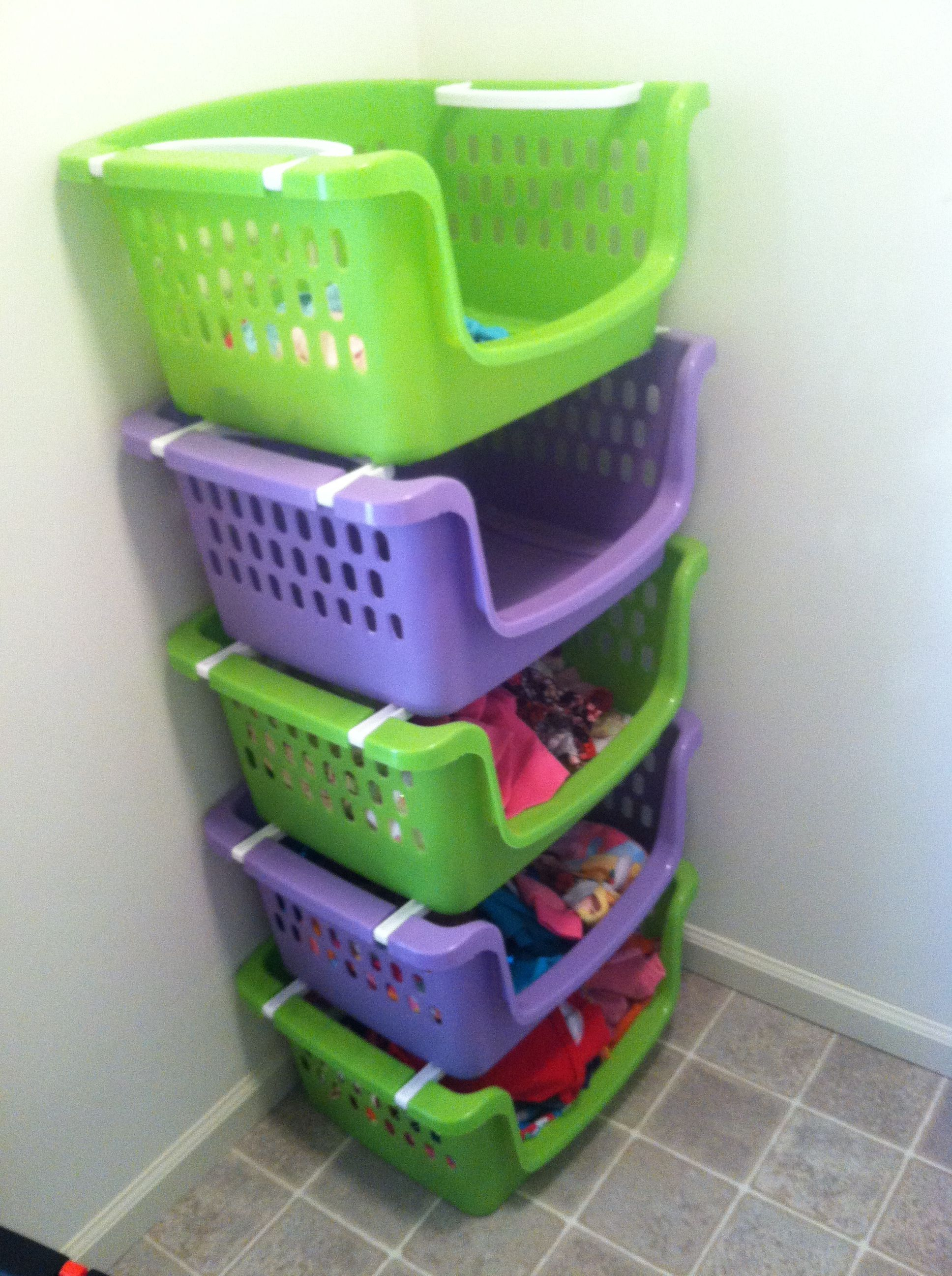 Stackable Open Front Laundry Baskets The Perfect Laundry Room inside sizing 1936 X 2592