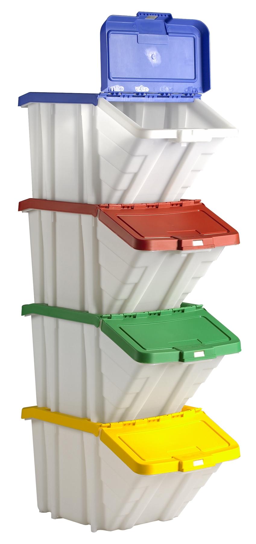 Stackable Open Front Storage Boxes in measurements 849 X 1800