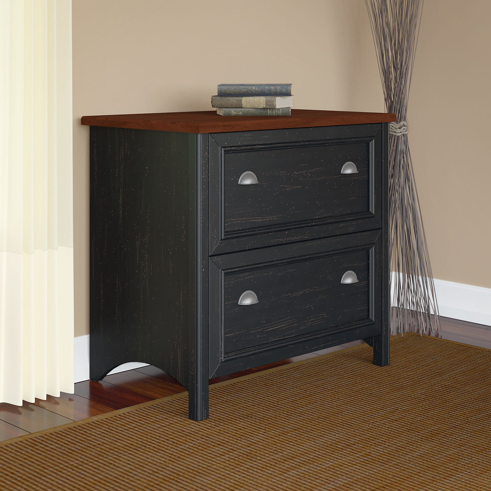Stanford Lateral File Cabinet Antique Black In 2019 Products regarding size 1600 X 1600