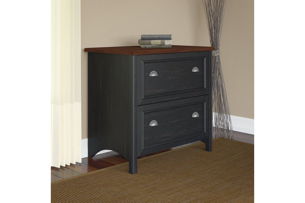 Stanford Lateral File Cabinet In Antique Black Bush in dimensions 1200 X 800