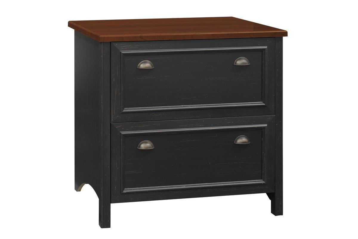 Stanford Lateral File Cabinet In Antique Black Bush pertaining to size 1200 X 800