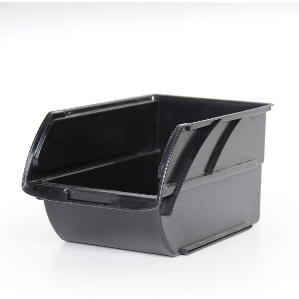 Stanley Number 5 10 In Stackable Storage Bin Black 056500l The with measurements 1000 X 1000