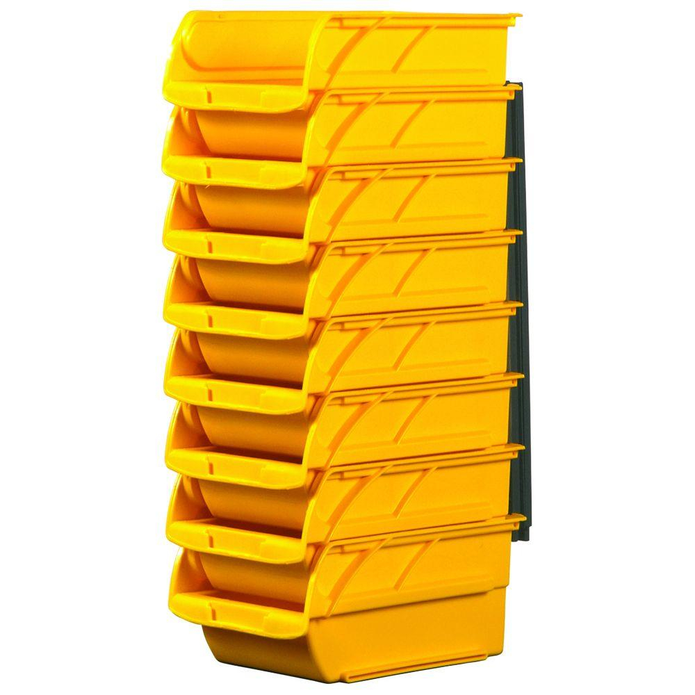 Stanley Number Two 4 110 In Yellow Stackable And Mountable Storage for measurements 1000 X 1000