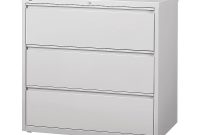 Staples 3 Drawer Lateral File Cabinet Locking Letterlegal Gray 42w intended for dimensions 1000 X 1000