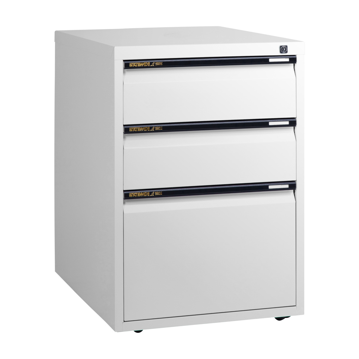 Statewide 2 Personal Drawers 1 File Drawer Mobile Pedestal inside dimensions 1200 X 1200