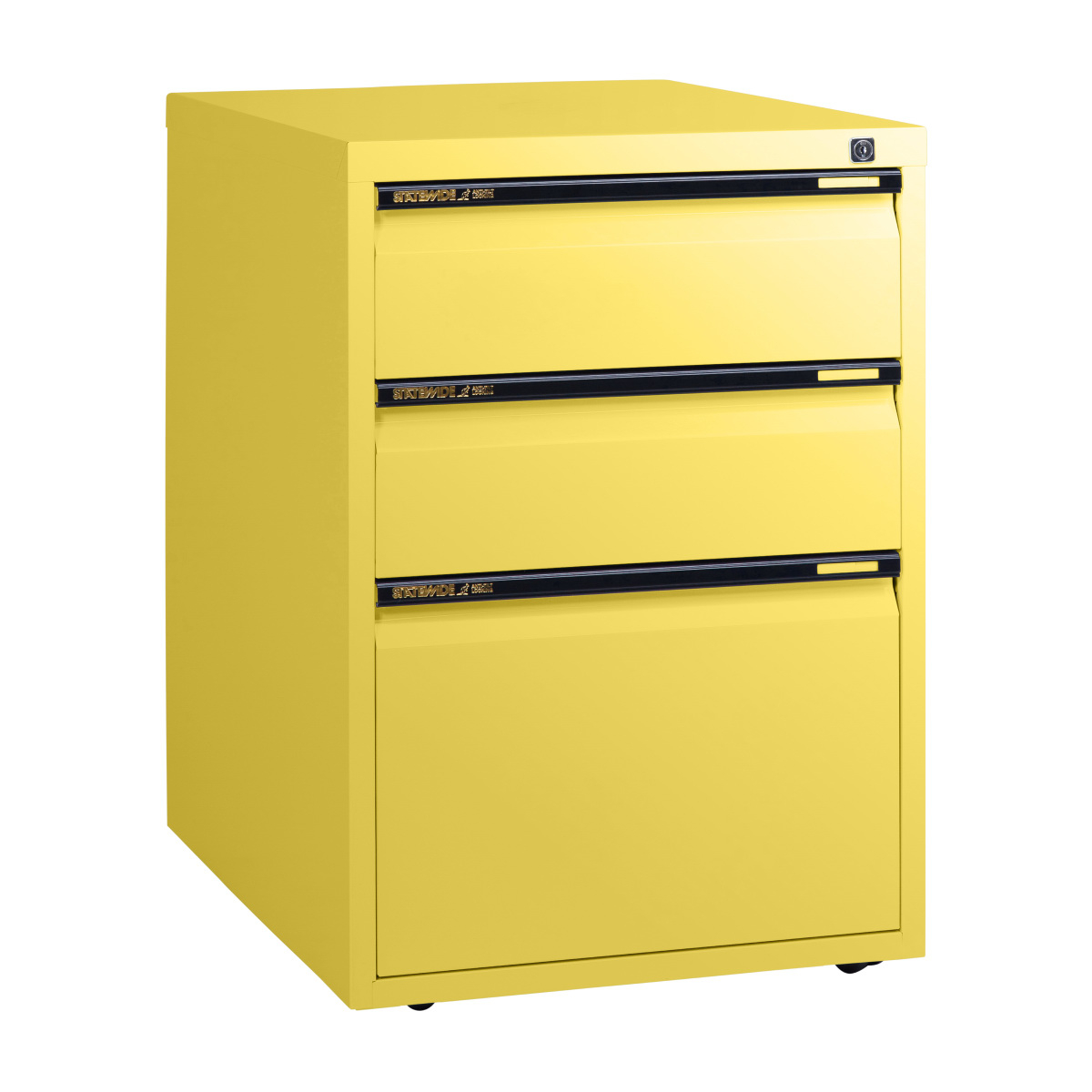 Statewide 2 Personal Drawers 1 File Drawer Mobile Pedestal throughout size 1200 X 1200