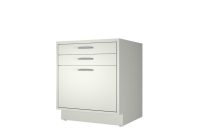 Steel Base Cabinet 24 Wide X 29 Tall 2 Small Drawers 1 File Drawer for sizing 1000 X 880