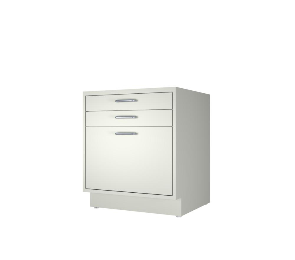 Steel Base Cabinet 24 Wide X 29 Tall 2 Small Drawers 1 File Drawer for sizing 1000 X 880