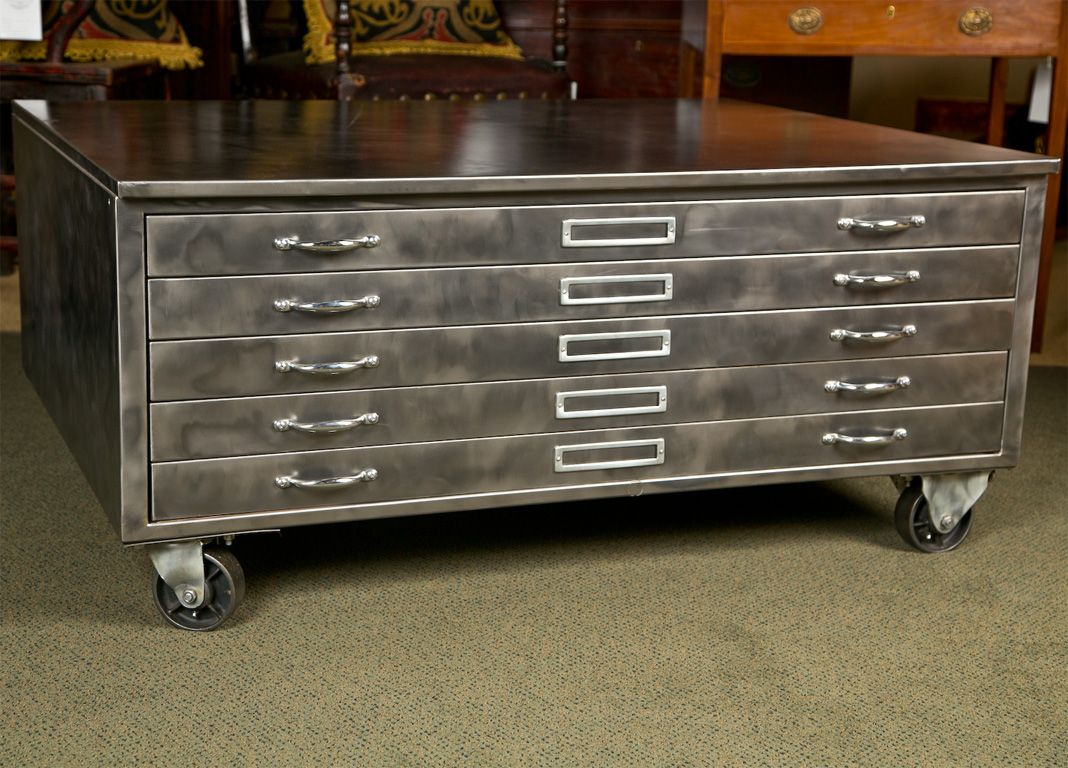 Steel Flat File Cabinet With Casters Gorgeous Studios Flat File within size 1068 X 768