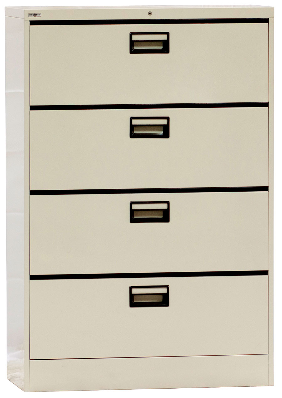 Steel Lateral File Cabinet 4 Doors Hermaco Commercial Inc regarding proportions 900 X 1267