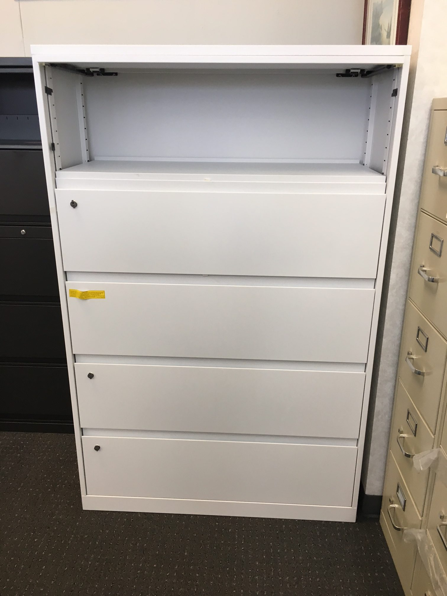 Steelcase 5 Drawer Individual Locking Drawers Lateral File Cabinet in measurements 1512 X 2016