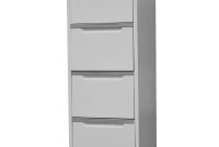 Steelco 4 Drawer Filing Cabinet White Satin Officeworks throughout size 1000 X 1000