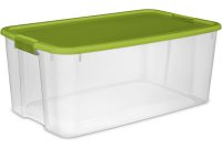 Sterilite 116 Quart Ez Carry Ultra Storage Box Spicy Lime Walmart intended for measurements 2000 X 2000