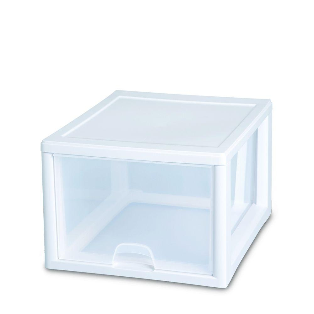 Sterilite 14375 In X 1025 In Stacking Drawer 23108004 The Home intended for proportions 1000 X 1000