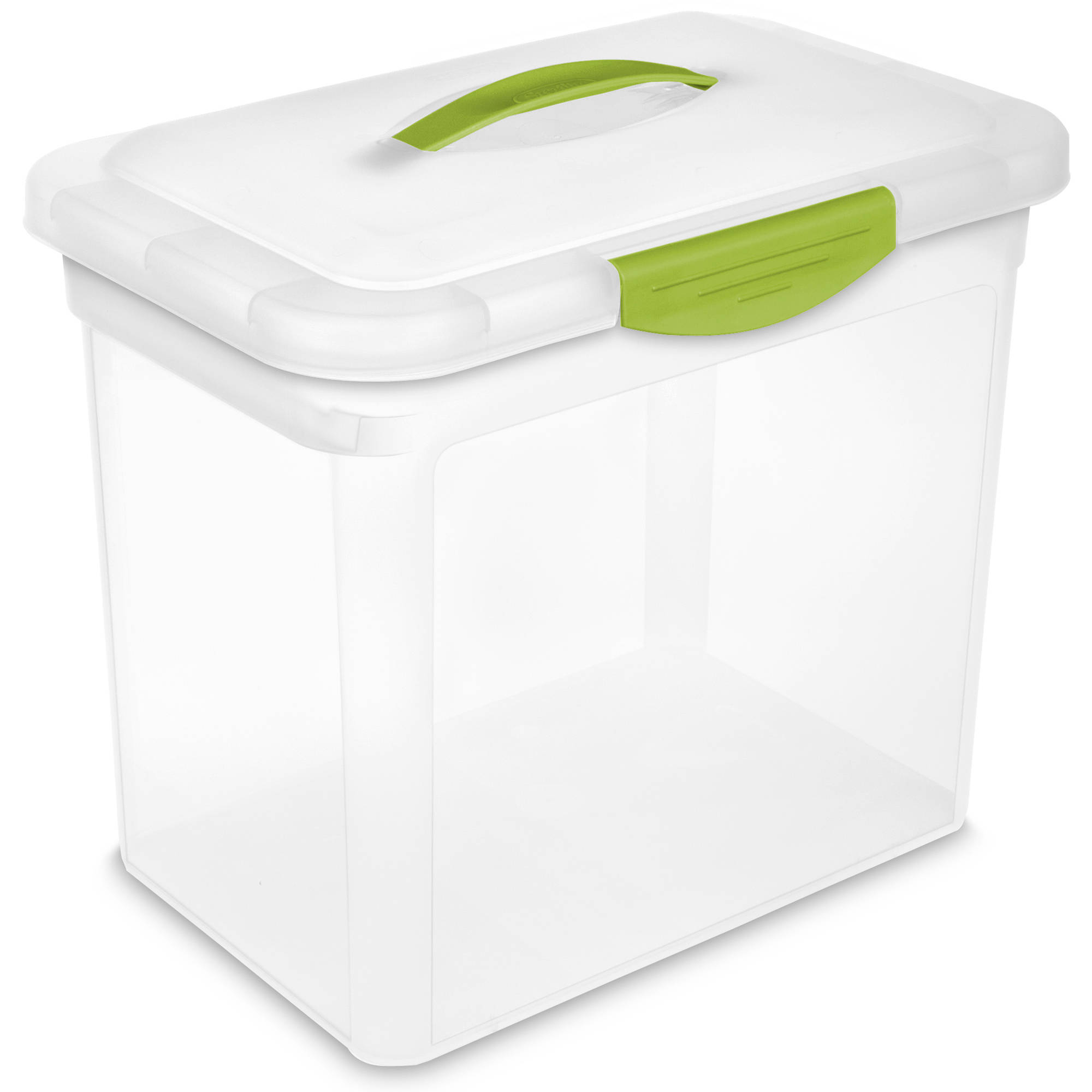 Sterilite 18 Gal68 L Tote Box Steel Case Of 8 Walmart pertaining to measurements 2000 X 2000